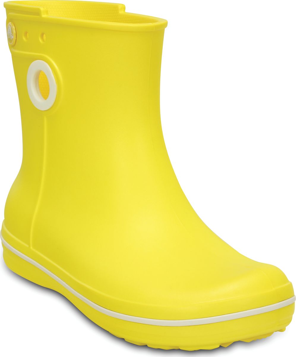 crocs jaunt shorty boot yellow