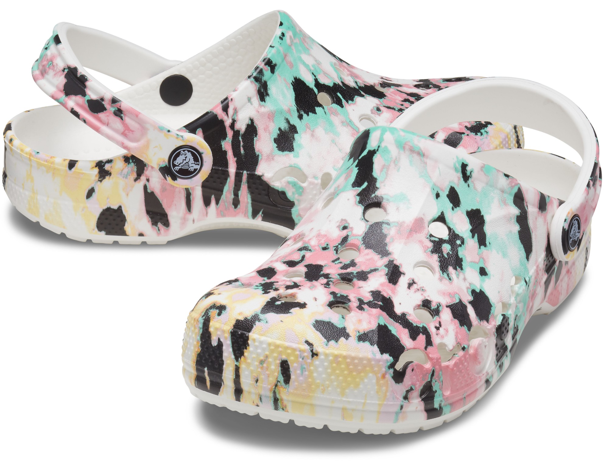 baya seasonal printed crocs